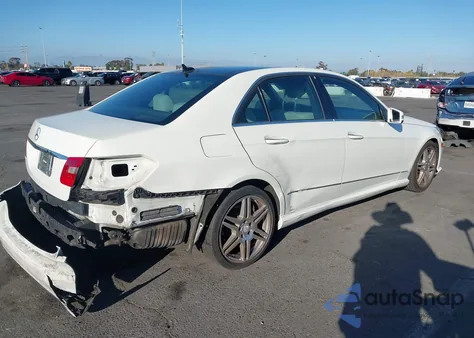 2010 Mercedes-Benz E 350 from USA, damaged, VIN WDDHF5GB9AA246990